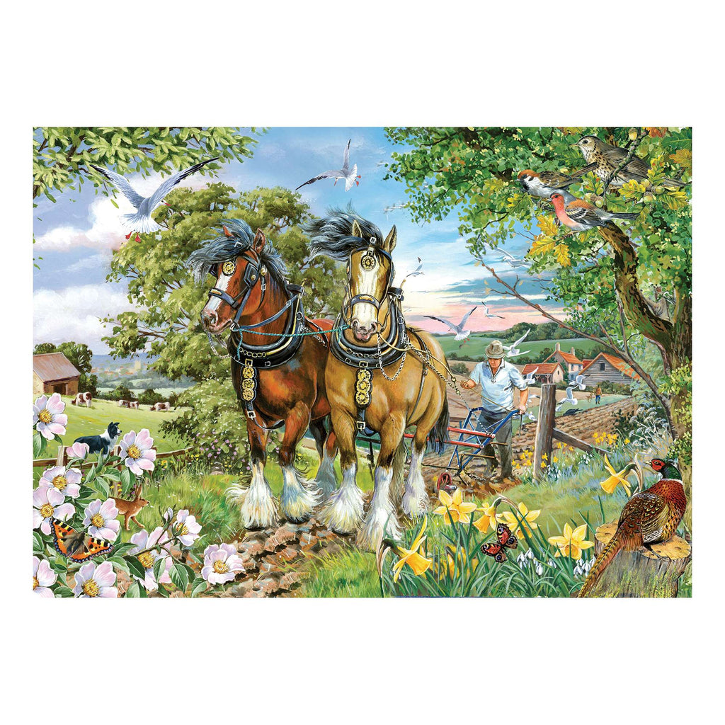 Strength & Beauty by Barry Hall – 250 Piece XL Jigsaw Puzzle (The House of Puzzles)