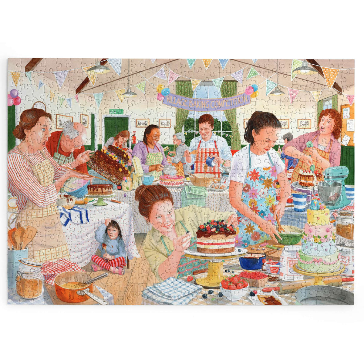 Made up: Baking Stars by Tracy Hall - 500 Piece Jigsaw Puzzle (House of Puzzles)