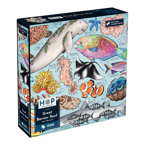 Great Barrier Reef by Mirri Rowland - 1000 Piece Jigsaw Puzzle (House of Puzzles)