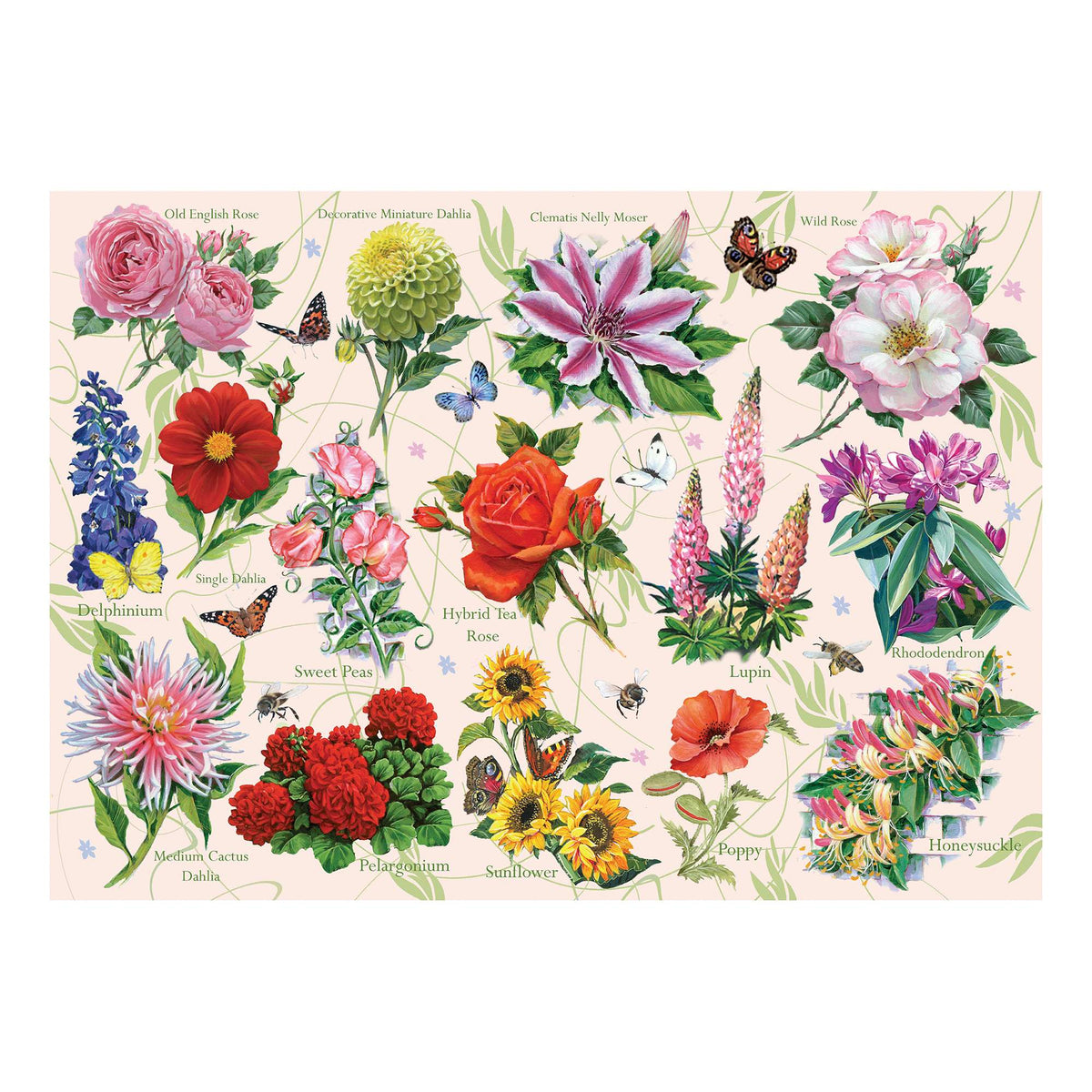 Artwork: Full Bloom by Robert Barry - 500 Piece Jigsaw Puzzle (House of Puzzles)