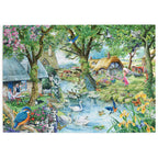 Made up: Kingfisher Cottage by Robert Barry - 1000 Piece Jigsaw Puzzle (House of Puzzles)