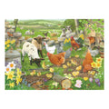 Artwork: Spring Chickens by Tracy Hall - 500 XL Piece Jigsaw Puzzle (House of Puzzles)