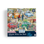 Box, straight on: Whistle While You Work by Robert Barry - 500 Piece Jigsaw Puzzle (House of Puzzles)