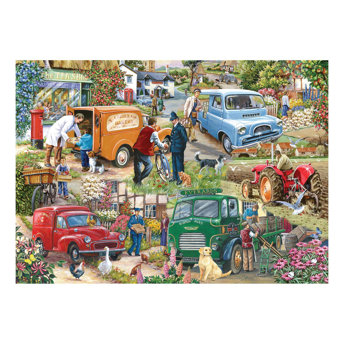 Artwork: Whistle While You Work by Robert Barry - 500 Piece Jigsaw Puzzle (House of Puzzles)