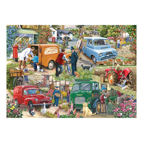 Whistle While You Work by Robert Barry - 500 Piece Jigsaw Puzzle (House of Puzzles)