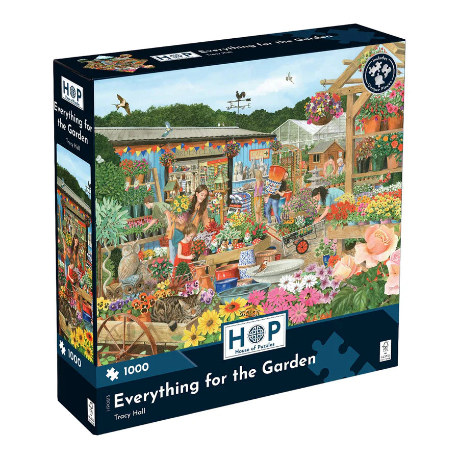 Everything for the Garden by Tracy Hall - 1000 Piece Jigsaw Puzzle (House of Puzzles)