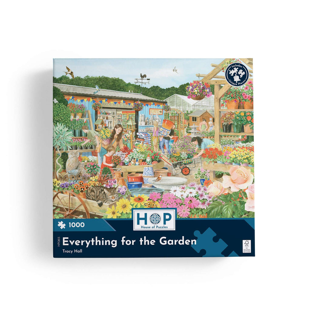 Box, straight on: Everything for the Garden by Tracy Hall - 1000 Piece Jigsaw Puzzle (House of Puzzles)