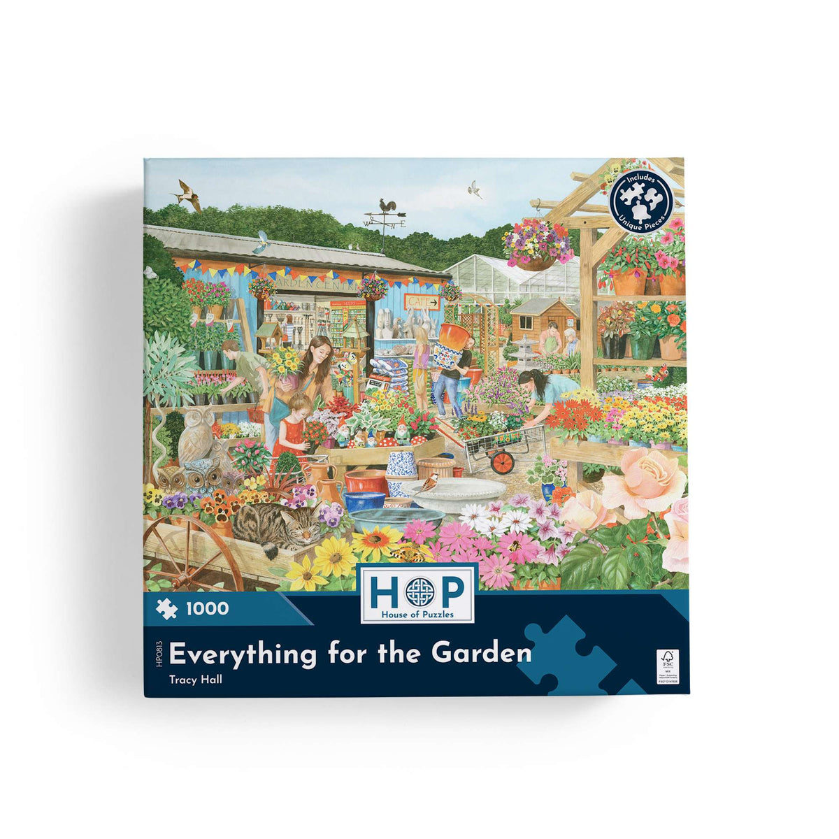 Box, straight on: Everything for the Garden by Tracy Hall - 1000 Piece Jigsaw Puzzle (House of Puzzles)