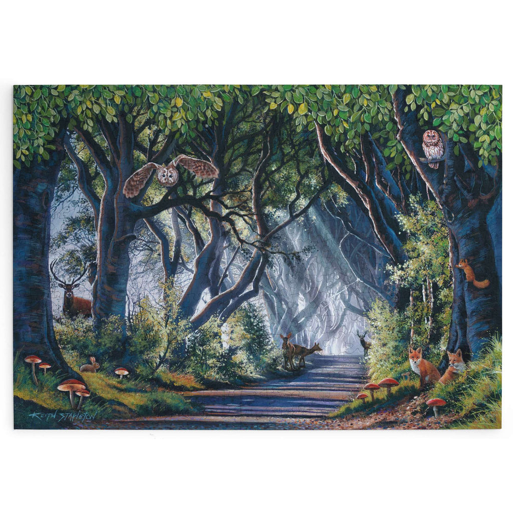 Made up: Dark Hedges by Keith Stapleton - 500 Piece Jigsaw Puzzle (House of Puzzles)
