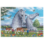Made up: The Kelpies by Keith Stapleton - 1000 Piece Jigsaw Puzzle (House of Puzzles)