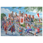 Made up: Castell Conwy by Keith Stapleton - 1000 Piece Jigsaw Puzzle (House of Puzzles)