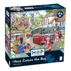 Here Comes the Bus by Robert Barry - 500 Piece Jigsaw Puzzle (House of Puzzles)