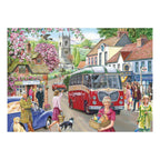 Here Comes the Bus by Robert Barry - 500 Piece Jigsaw Puzzle (House of Puzzles)
