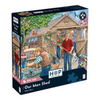 Our Man Shed by Robert Barry - 500 XL Piece Jigsaw Puzzle (House of Puzzles)