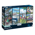 Going Places - 4 x 500 Piece Jigsaw Puzzle (House of Puzzles)