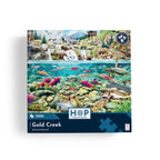 Box, straight on: Gold Creek by Richard Macneil - 1000 Piece Jigsaw Puzzle (House of Puzzles)