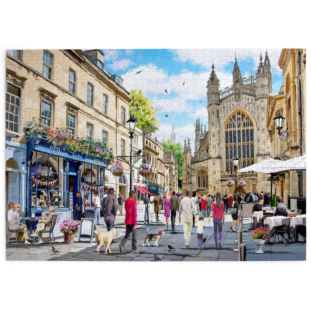 Made up: Beautiful Bath by Richard Macneil - 1000 Piece Jigsaw Puzzle (House of Puzzles)