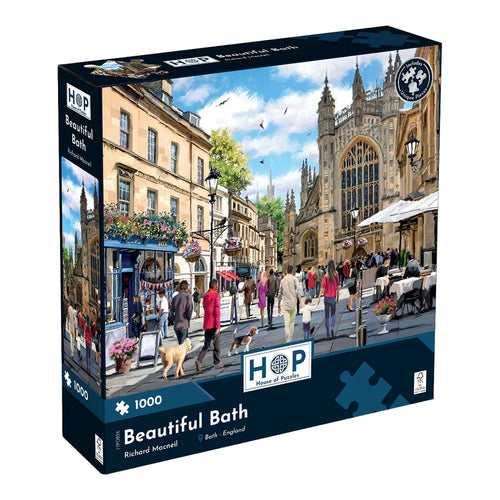 Beautiful Bath by Richard Macneil - 1000 Piece Jigsaw Puzzle (House of Puzzles)