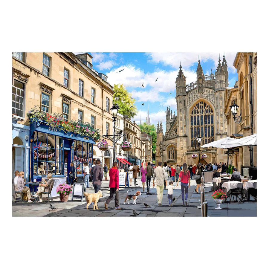 Beautiful Bath by Richard Macneil - 1000 Piece Jigsaw Puzzle (House of Puzzles)
