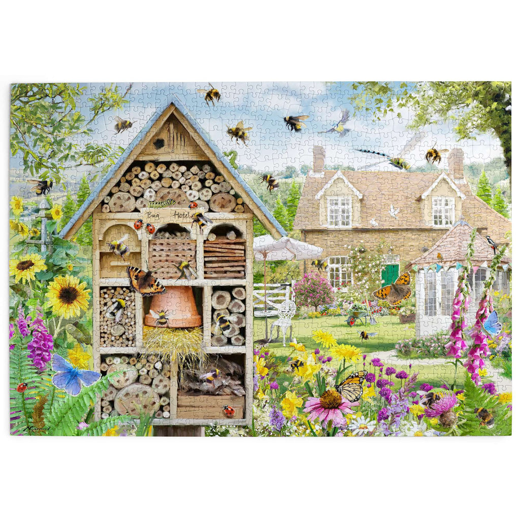 Made up: Bee Hotel by Richard Macneil - 1000 Piece Jigsaw Puzzle (House of Puzzles)