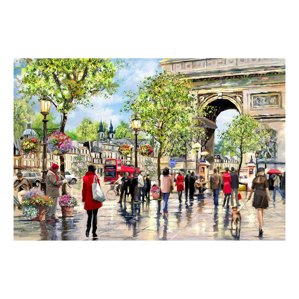 Artwork: Under the Arc by Richard Macneil - 500 Piece Jigsaw Puzzle (House of Puzzles)