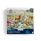 Box, straight on: Highland Majesty by Richard Macneil - 1000 Piece Jigsaw Puzzle (House of Puzzles)