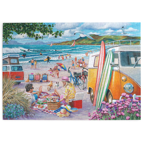 Made up: Wish You Were Here by Keith Stapleton - 1000 Piece Jigsaw Puzzle (House of Puzzles)