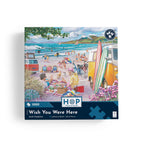 Box, straight on: Wish You Were Here by Keith Stapleton - 1000 Piece Jigsaw Puzzle (House of Puzzles)