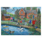 Made up: Plum Cottage by Ray Cresswell - 250 XL Piece Jigsaw Puzzle (House of Puzzles)