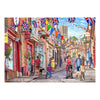 Steep Hill, Lincoln by Steve Crisp - 1000 Piece Jigsaw Puzzle (House of Puzzles)
