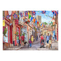 Steep Hill, Lincoln by Steve Crisp - 1000 Piece Jigsaw Puzzle (House of Puzzles)