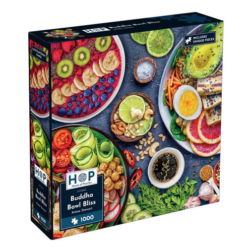 Buddha Bowl Bliss by Aimee Stewart - 1000 Piece Jigsaw Puzzle (House of Puzzles)