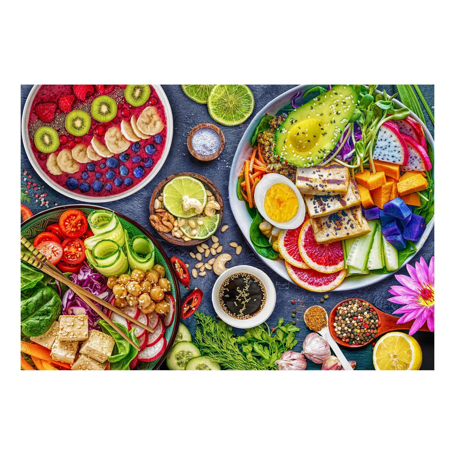 Buddha Bowl Bliss by Aimee Stewart - 1000 Piece Jigsaw Puzzle (House of Puzzles)