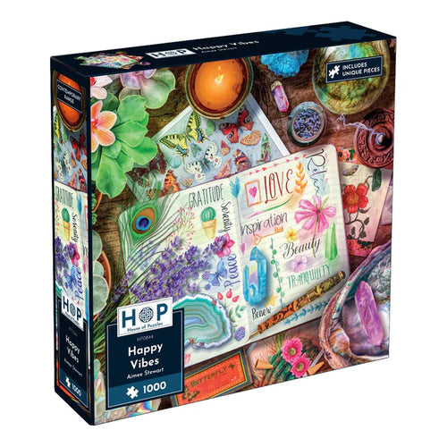 Happy Vibes by Aimee Stewart - 1000 Piece Jigsaw Puzzle (House of Puzzles)