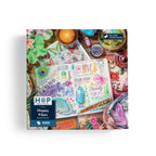 Box, straight on: Happy Vibes by Aimee Stewart - 1000 Piece Jigsaw Puzzle (House of Puzzles)