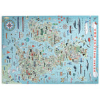 Made up: The British Isles by Emma Lawrence - 1000 Piece Jigsaw Puzzle (House of Puzzles)
