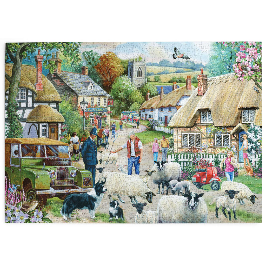 Made up: Where Are Ewe Going by Robert Barry - 1000 Piece Jigsaw Puzzle (House of Puzzles)