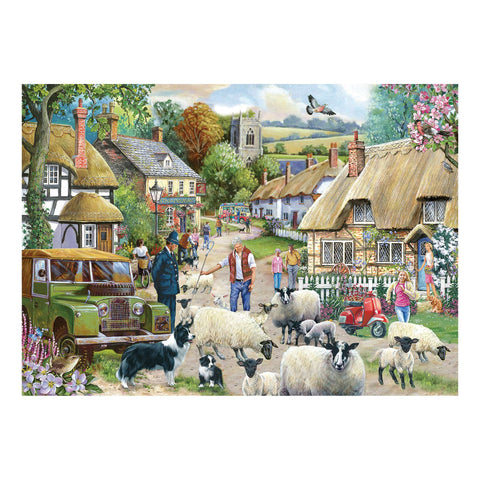 Artwork: Where Are Ewe Going by Robert Barry - 1000 Piece Jigsaw Puzzle (House of Puzzles)