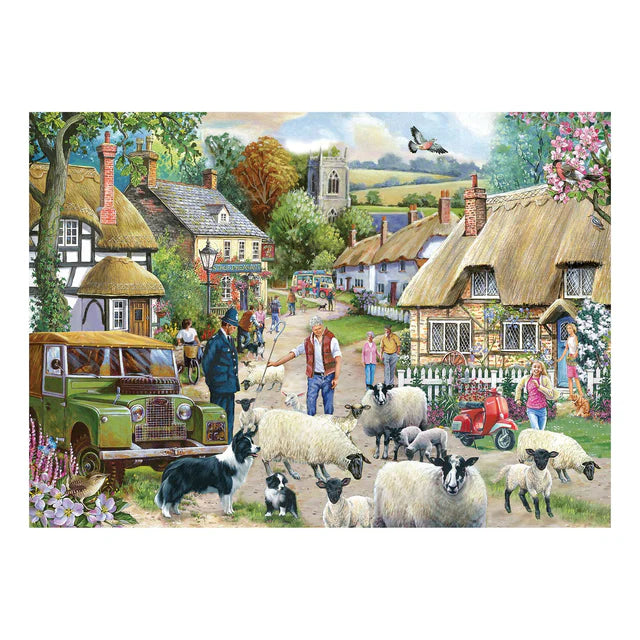 Where Are Ewe Going by Robert Barry - 1000 Piece Jigsaw Puzzle (House of Puzzles)