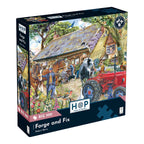 Forge and Fix by Robert Barry - 500 Piece Big Jigsaw Puzzle (House of Puzzles) - Completed Puzzle