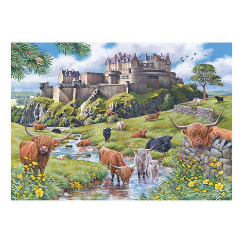 Stirling Castle by Keith Stapleton - 1000 Piece Jigsaw Puzzle (House of Puzzles)