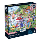 Waterside Inn by Robert Barry - 500 Piece Big Jigsaw Puzzle (House of Puzzles) - Completed Puzzle