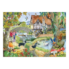 The Old Mill House by Robert Barry - 500 Piece Jigsaw Puzzle (House of Puzzles)