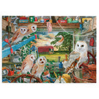 Made up: Night Owls by Tracy Hall - Big 500 Piece Jigsaw Puzzle (House of Puzzles)
