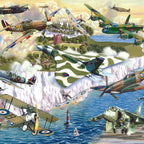 Detail of the artwork: Legends of the Skies by Robert Barry - 500 Piece Jigsaw Puzzle (House of Puzzles)