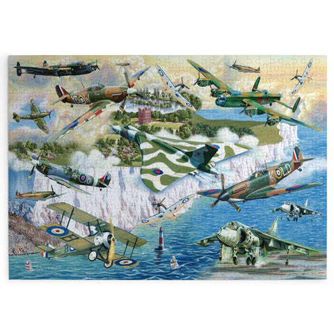 Made up: Legends of the Skies by Robert Barry - 500 Piece Jigsaw Puzzle (House of Puzzles)