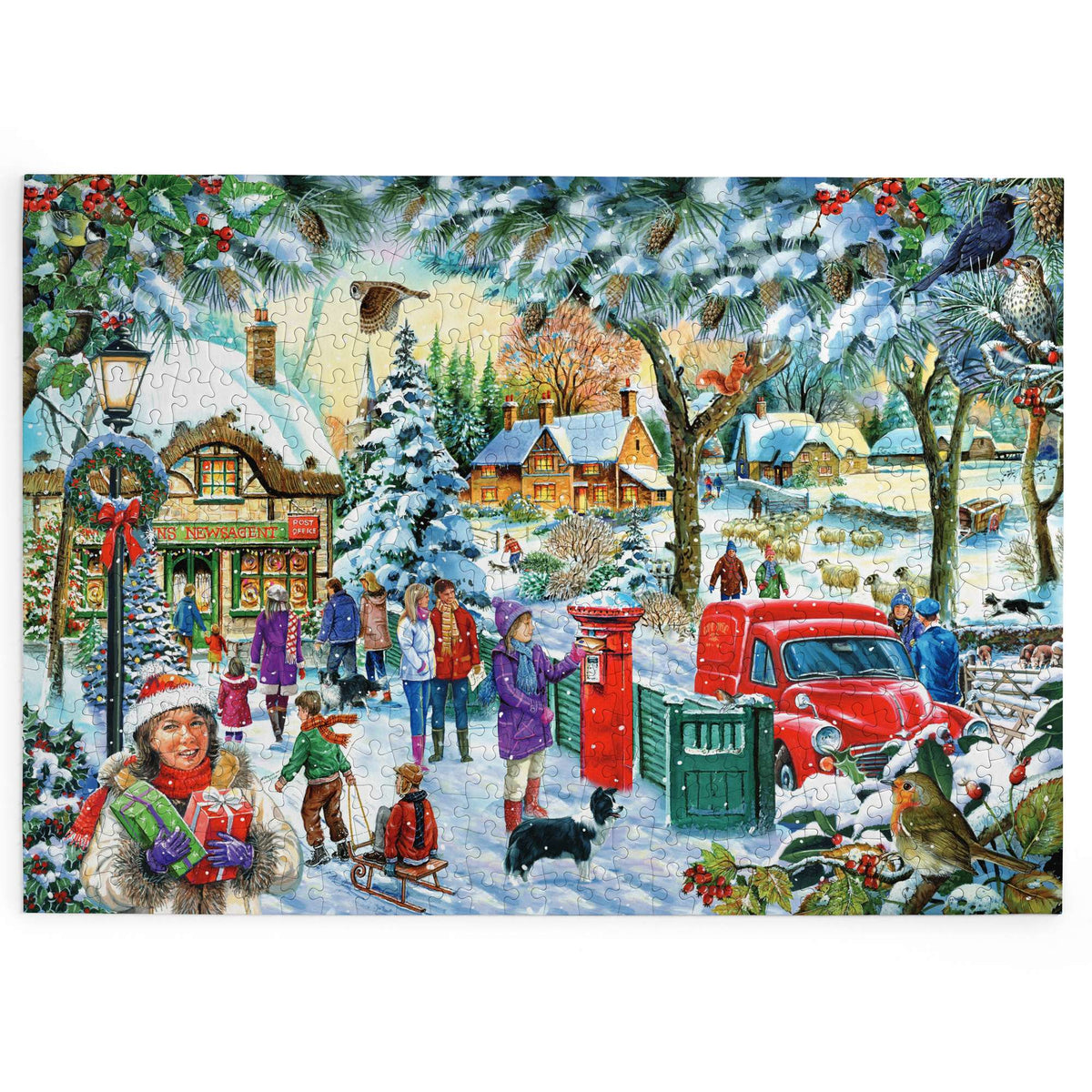 Made up: Last Minute Rush by Robert Barry - Big 500 Piece Jigsaw Puzzle (House of Puzzles)