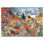 Made up: Christmas Market by Tracy Hall - 1000 Piece Jigsaw Puzzle (House of Puzzles)
