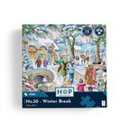 Box, straight on: No.30 - Winter Break by Robert Barry - 1000 Piece Jigsaw Puzzle (House of Puzzles)