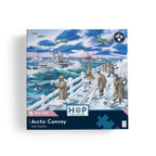 Box, straight on: Arctic Convoy by Keith Stapleton - Big 500 Piece Jigsaw Puzzle (House of Puzzles)